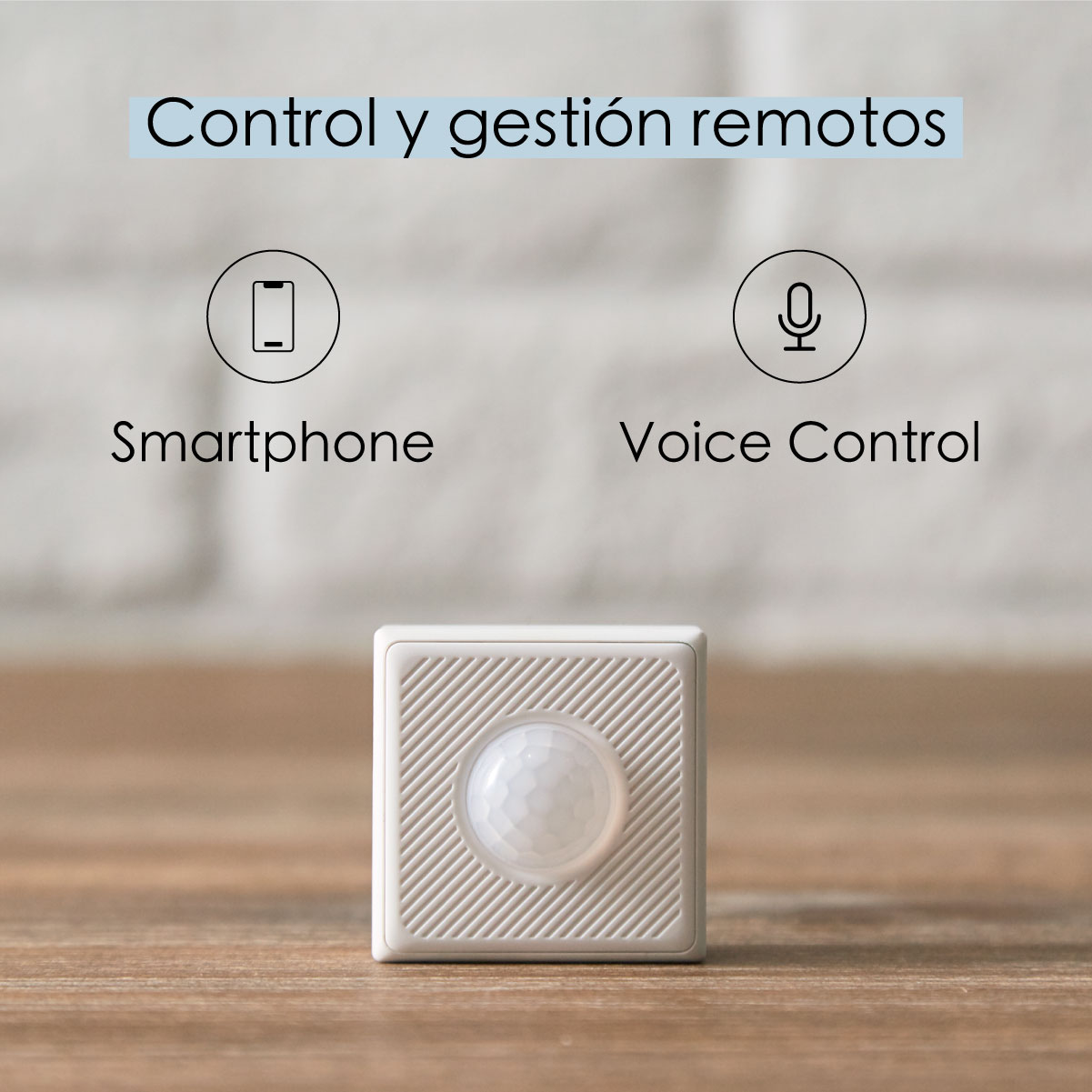 Sensor de Movimiento Inteligente - Google, HomeKit, Alexa